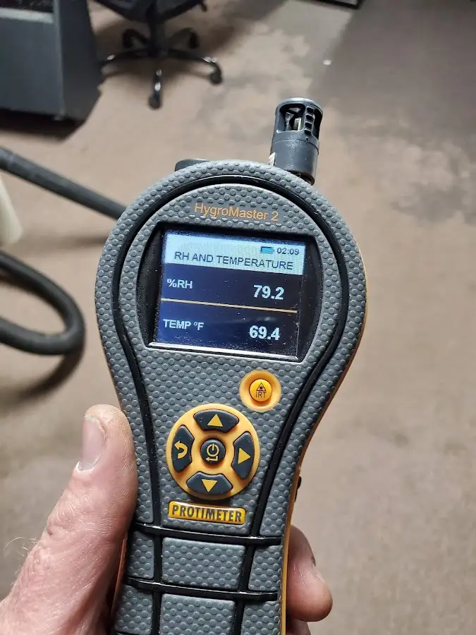 Moisture meter humidity assessment for Fire & Smoke Damage Restoration in National City